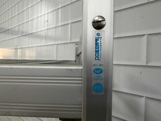 Fermod hygiène - aluminium kunststof keukenstellingen - afbeelding 3 van  4