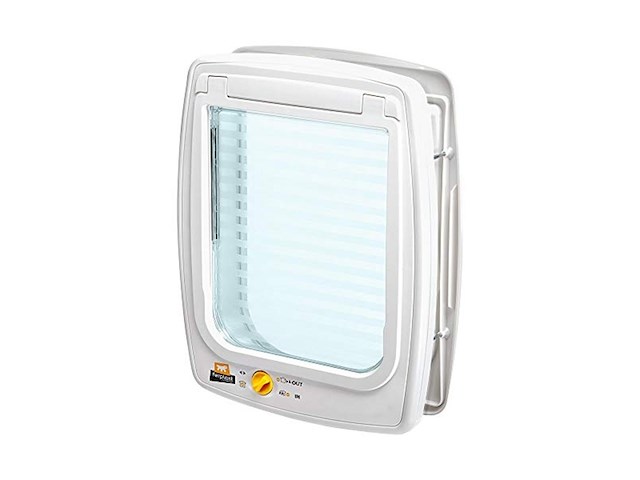 Ferplast swing 11 witte hondendeur/klep. medium - afbeelding 3 van  6