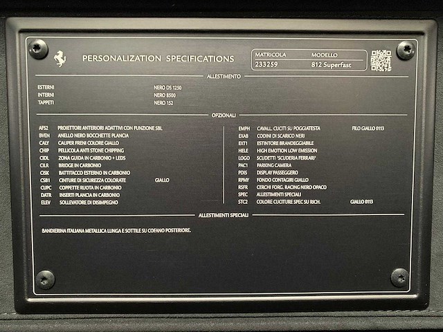 Ferrari - 812 - 6.5 v12 superfast. hele - g-631-hd - 2018 - afbeelding 5 van  20