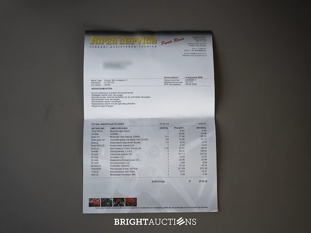 Ferrari 360 3.6 v8 modena f1 400pk 1999, 51-rp-xz - afbeelding 79 van  83