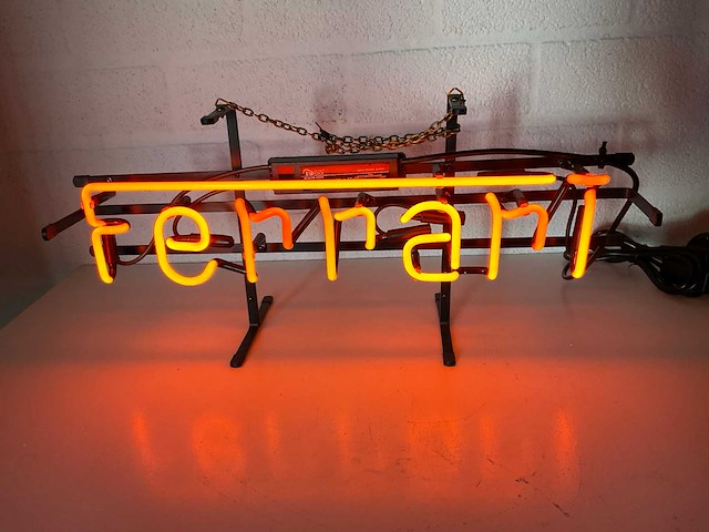 Ferrari glas neon decoratie - afbeelding 1 van  2