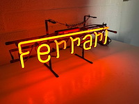 Ferrari glas neon decoratie - afbeelding 2 van  2