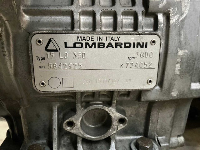 Ferrari mc330ps 1 assige tractor met grondfrees - afbeelding 8 van  8