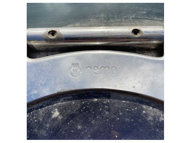 Ferretti 920 side mount front glass panel with opening porthole - 420407 - afbeelding 7 van  8