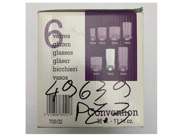 Ferretti custom line convention glass drink 32cl - 49639 - afbeelding 3 van  3
