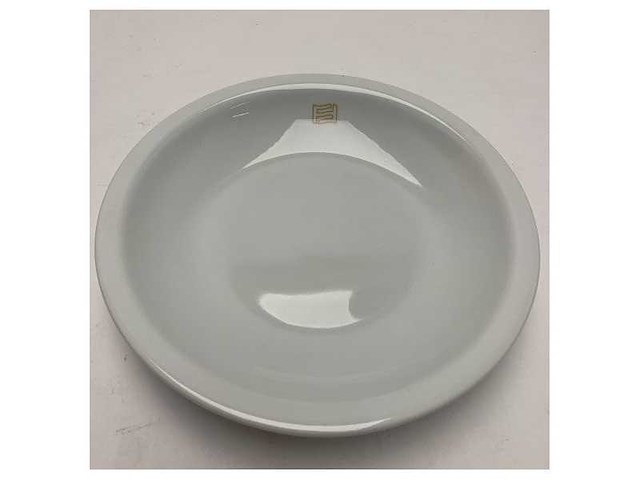 Ferretti marine grade porseleinen soepschaal 21cm - duurzaam, vaatwasbestendig maritiem servies voor schepen en jachten - afbeelding 1 van  2