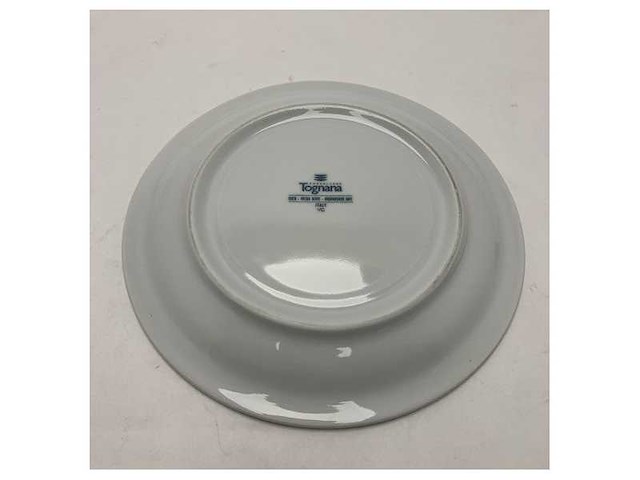 Ferretti premium porcelain antislip marine fruit plate 21cm - duurzaam, vaatwasserbestendig, ideaal voor boten en jachten - afbeelding 2 van  2