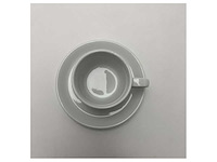 Ferretti premium porseleinen koffiebeker en schotelset? duurzaam, maritiem servies van tognana - 65551 - afbeelding 2 van  2