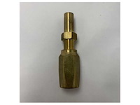 Ferretti x0264 slangkoppeling messing connector duurzaam ontwerp - afbeelding 2 van  3