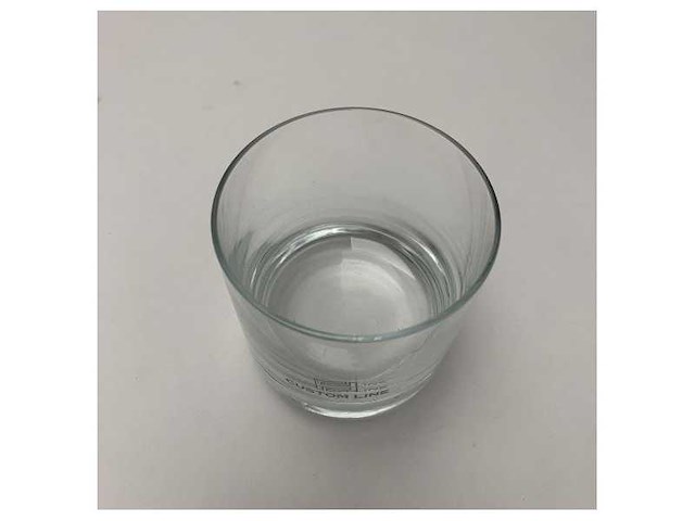 Ferretti yachts elegant grijze whiskyglas met custom line logo - 209222 - afbeelding 1 van  1