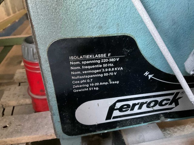 Ferrock 200 elektrode lasapparaat - afbeelding 3 van  5