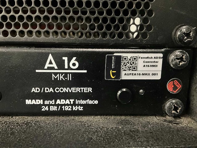 Ferrofish a16 mk- ad/da-converter (2x) - afbeelding 6 van  6