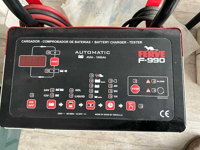 Ferve f-990 acculader - afbeelding 4 van  4