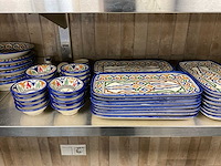 Fes handgeschilderd servies - afbeelding 3 van  8