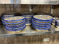 Fes handgeschilderd servies - afbeelding 4 van  8