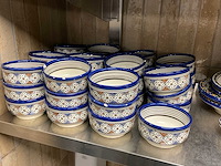Fes handgeschilderd servies - afbeelding 7 van  8