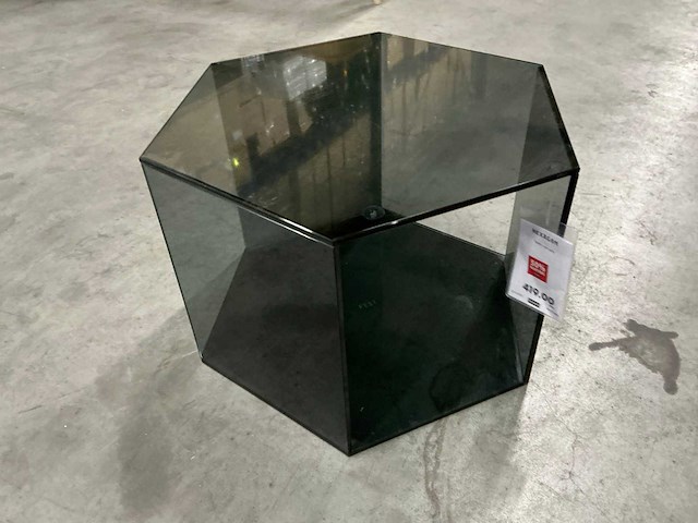 Fest hexagon table l low grey 55x47,5xh35cm - afbeelding 1 van  4