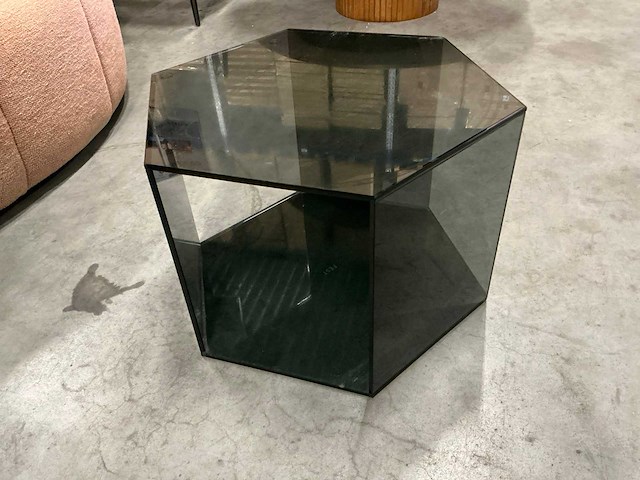 Fest hexagon table l low grey 55x47,5xh35cm - afbeelding 2 van  4