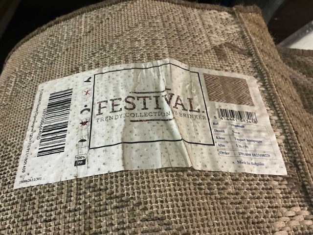 Festival vloerkleed 120x170cm - afbeelding 4 van  4