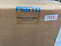 Festo - dgc-63-750-kf-ysrw-a - lineaire aandrijving 1x - afbeelding 2 van  4