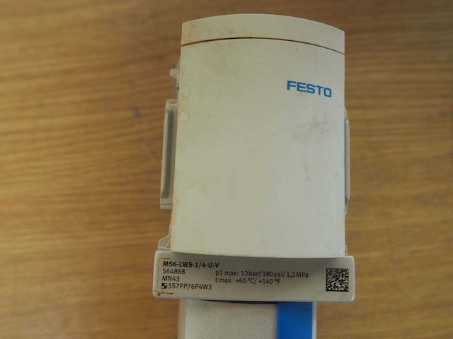 Festo - ms6-lws-1/4-u-v - vocht/waterafscheider (15x) - afbeelding 3 van  6