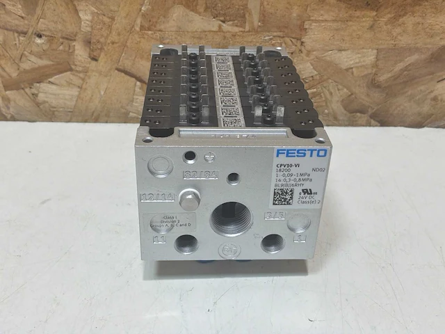 Festo 10p-10-8a-ic-n-y-8c-ex1e+h16d ventieleiland - afbeelding 6 van  11
