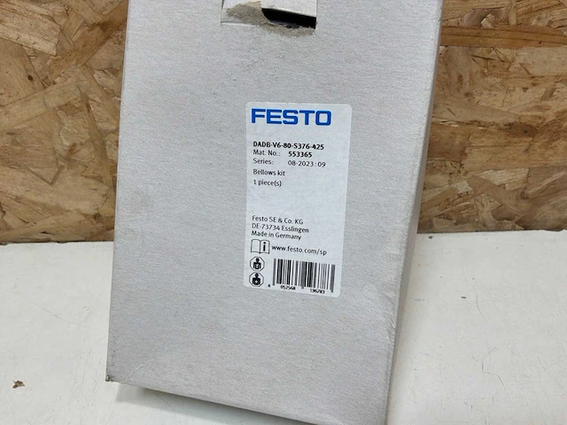 Festo dadb-v6-80-s376-425 55 vouwbalgkit - afbeelding 3 van  3
