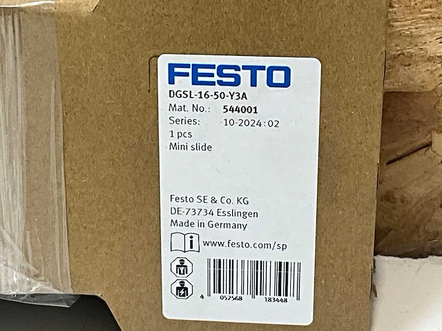 Festo dgsl-16-50-y3a mini slide - afbeelding 2 van  6