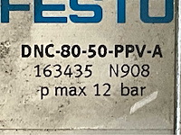 Festo dnc 100 / dnc 80 / advu 50 diverse normcilinders (7x) - afbeelding 6 van  9