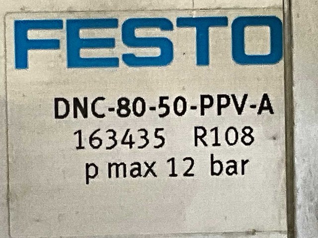 Festo dnc 100 / dnc 80 / advu 50 diverse normcilinders (7x) - afbeelding 8 van  9