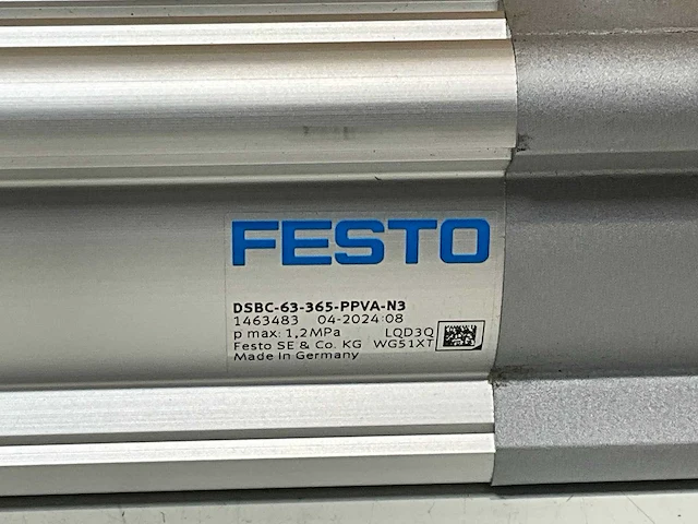 Festo dsbc-63 365-ppva n3 profielcilinder - afbeelding 5 van  8