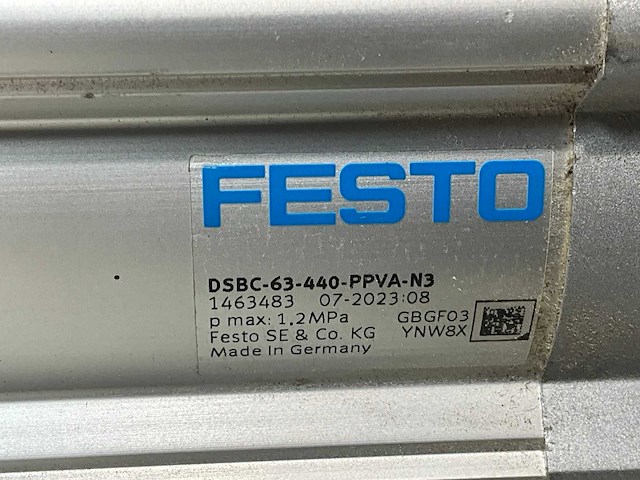Festo dsbc-63-440-ppva-n3 normcilinder (2x) - afbeelding 5 van  6