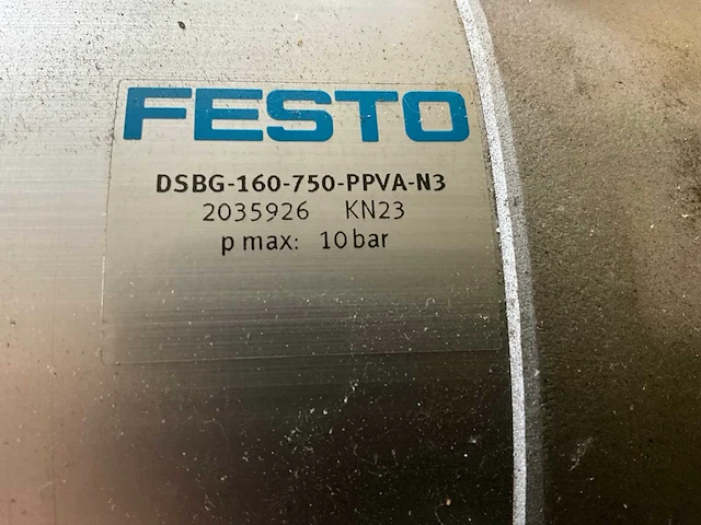 Festo dsbg-160-750-ppva-n3 pneumatische cilinder (2x) - afbeelding 4 van  4