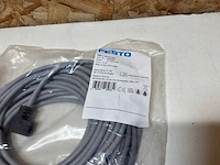 Festo kme-1-24-10-led connector met kabel (2x) - afbeelding 2 van  4