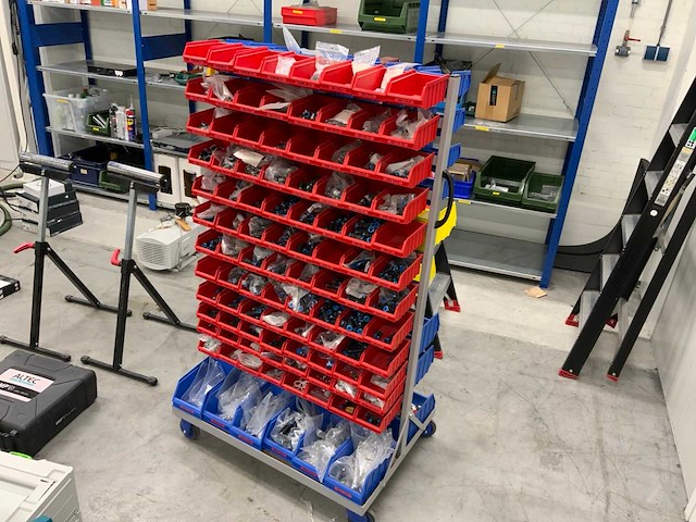 Festo qsm / qs / qsl / qst 137-delig mobiel assortiment onderdelen magazijnwagen - afbeelding 9 van  18