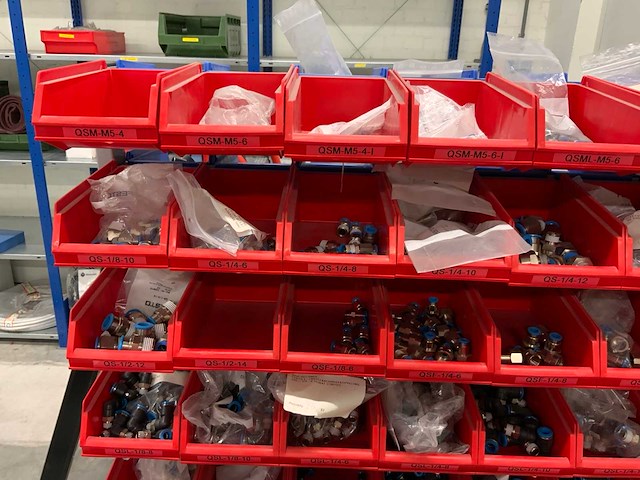Festo qsm / qs / qsl / qst 137-delig mobiel assortiment onderdelen magazijnwagen - afbeelding 15 van  18