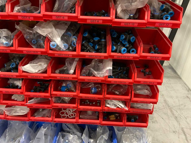 Festo qsm / qs / qsl / qst 137-delig mobiel assortiment onderdelen magazijnwagen - afbeelding 17 van  18