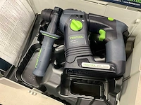 Festool - bhc 18 basic - accu boorhamer - afbeelding 2 van  8