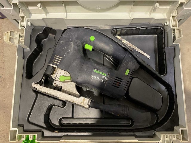 Festool - ctl sys/psb300eq / rs 300 / sys-roll 100 - stofzuiger+decoupeerzaag+schuurmachine+transportkar - afbeelding 2 van  11