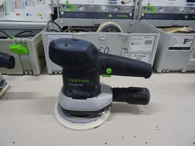 Festool - ets 150/3 eq - excentrische schuurmachine - afbeelding 1 van  2