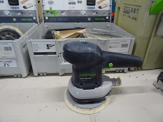 Festool - ets 150/3 eq - excentrische schuurmachine - afbeelding 1 van  2
