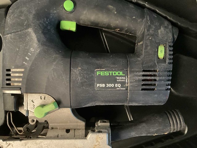 Festool - psb300eq / rs 300 / sys-roll 100 - decoupeerzaag schuurmachine transportkar - afbeelding 4 van  6
