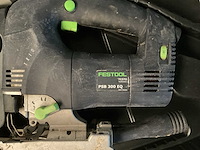 Festool - psb300eq / rs 300 / sys-roll 100 - decoupeerzaag schuurmachine transportkar - afbeelding 4 van  6