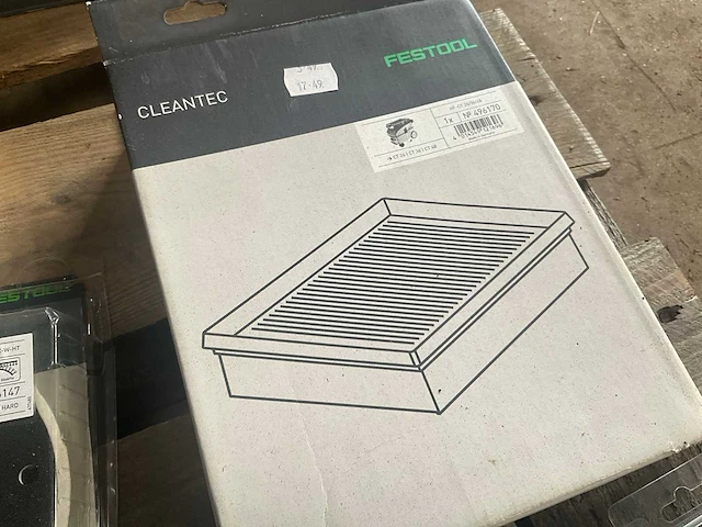 Festool - standaardfilter hf-ct 26/36/48 - diverse onderdelen, gereedschappen en accessoires - afbeelding 2 van  3