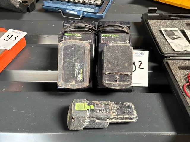 Festool accu (3x) - afbeelding 1 van  5