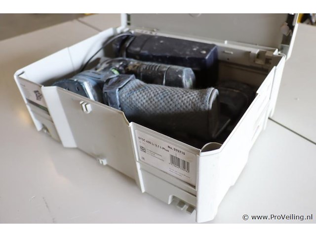 Festool accu deltaschuurmachine dtsc 400 li 3,1 i-plus 575710 - afbeelding 1 van  10