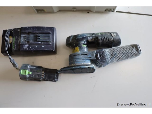 Festool accu deltaschuurmachine dtsc 400 li 3,1 i-plus 575710 - afbeelding 3 van  10