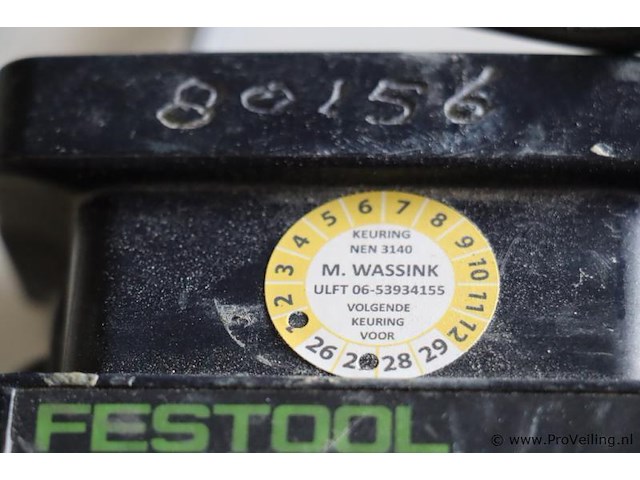 Festool accu deltaschuurmachine dtsc 400 li 3,1 i-plus 575710 - afbeelding 6 van  10