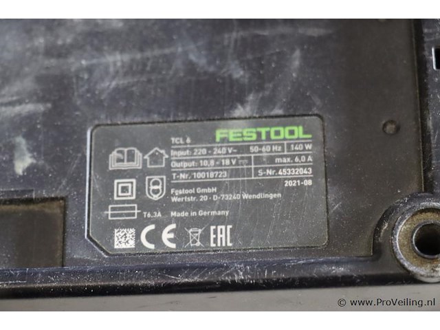 Festool accu deltaschuurmachine dtsc 400 li 3,1 i-plus 575710 - afbeelding 7 van  10