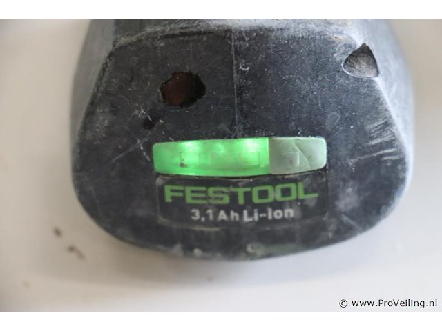 Festool accu deltaschuurmachine dtsc 400 li 3,1 i-plus 575710 - afbeelding 9 van  10